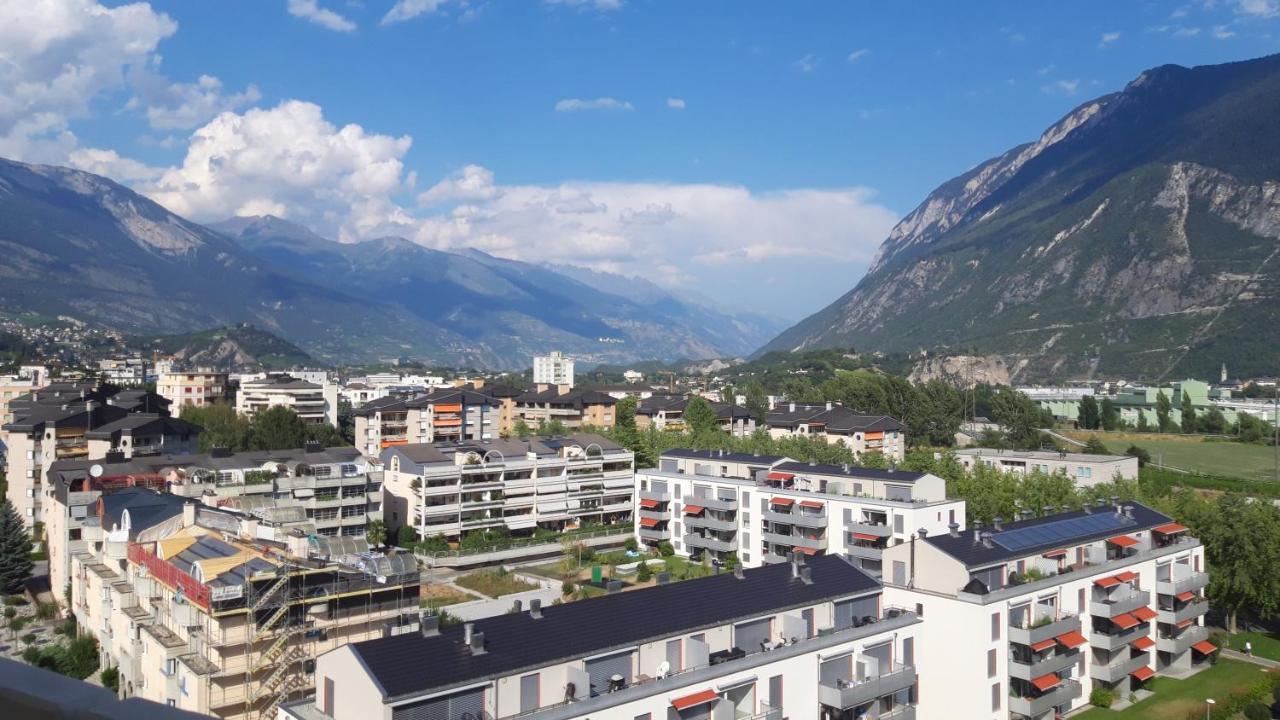 Studio Vue Imprenable Apartment Sierre Exterior photo